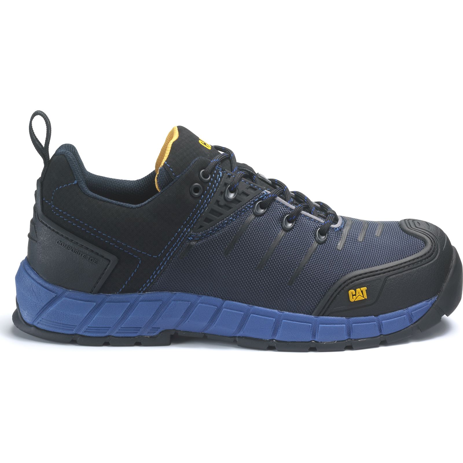 Caterpillar Shoes South Africa - Cat Men's Byway Composite Toe S1p Hro Src Work Shoes Blue BY0139457